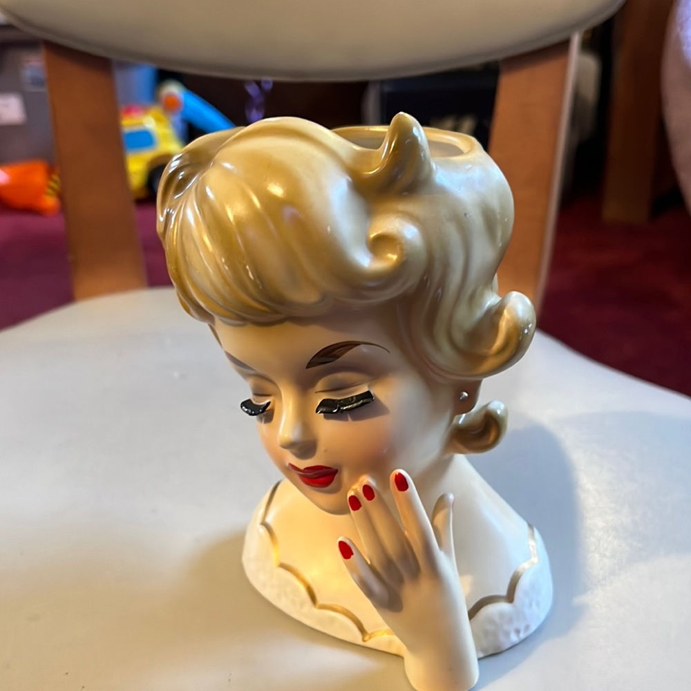 Vintage head vase